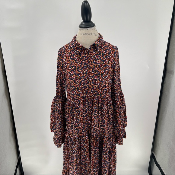 Free People Charlotte Tie-Front Print Maxi Dress - Picture 8 of 16